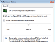 Performance options