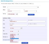 Searching the message archive