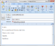 Send from Outlook