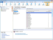 Discover your scan targets system information from the Dashboard