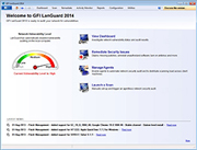 GFI LanGuard welcome screen