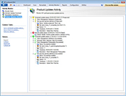 Monitoring product updates activity